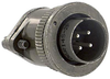 Circular Connector, Plug, 14S-2, Cable; Military Specification Itt Cannon - 84F1299 - Newark, An Avnet Company