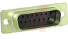 AMPLIMITE HDP-20 Plug, 15 Position, Front Metal Shell, Crimp Snap - 70041217 - Allied Electronics, Inc.