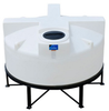 850 Gallon 15 degree Cone Bottom Tank - A-CB0850-90 - Plastic-Mart