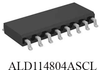 Quad/Dual N-Channel Depletion Mode MOSFET Array/Pair -- ALD114804ASCL - Image