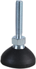 Lev Foot, M8 X 40 F/s, 40Mm Base; Bumper / Feet Mounting Multicomp - 33P8971 - Newark, An Avnet Company