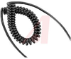 Cord; 12; 0.285 in.; 12 in.; 23 AWG; 120 V (Max.); 1 A; Black; UL Listed - 70195152 - Allied Electronics, Inc.