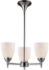 10154/3PC-WS Mini Chandeliers-Glass Shade - 638267 - Capital Lighting, Inc.