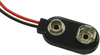 Battery Strap, 9V, Wire Lead; Battery Sizes Accepted Keystone - 58K2897 - Newark, An Avnet Company