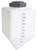 5 Gallon Square Cone Bottom Specialty Rinse Tank 5