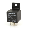 Picker PC792C-1C-C1-12C-DNX5 50A Mini ISO Relay, 12VDC, SPDT, Bracket - 75622 - Waytek, Inc.