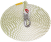 Protecta PRO White Lifeline - 50 ft Length - 840779-07806 - 840779-07806 - R. S. Hughes Company, Inc.