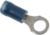 Terminal, Ring Tongue, #10, Crimp, Blue; Stud Size - Metric Abb - Thomas & Betts - 65F724 - Newark, An Avnet Company