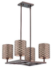 F196070 Mid. Chandeliers-Drum Shades - 673669 - Capital Lighting, Inc.