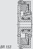 Kuesel Universal Joint Shaft Coupling -- BR 153 - Image