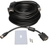 VGA Coax Monitor Easy Pull Extension Cable, High Resolution Cable with RGB Coax (HD15 M/F), 50-ft. -- P501-050 - Image