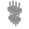 Board Spacers, Stackers (Board to Board) - 612-TW-03-03-T-D-197-110-ND - DigiKey