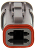 Rectangular Connectors, Heavy Duty - DT Series - DT06-4S-E008 - LADD Distribution