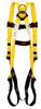 3M Safelight 10910F Yellow Universal Vest-Style Body Harness - Polyester Webbing - 078371-63588 - 078371-63588 - R. S. Hughes Company, Inc.