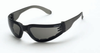 Shield smoke lens and crystal black frame, foam lined, ANTI- - 541AF - Crossfire By Radians