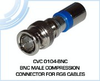 BNC Male Compression Connector for RG6 Cables - CVC 0104-BNC - Visual Sound, Inc.