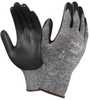 Ansell Hyflex 11-801 Black/Gray 6 Nylon Full Fingered Work & General Purpose Gloves - Nitrile Foam Palm Only Coating - 076490-05672 - 076490-05672 - R. S. Hughes Company, Inc.
