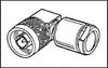 Rf/coaxial Connector; Connector Type Kings -- 90F1981