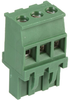 Terminal Block, Pluggable, 3Pos, 14Awg; Pitch Spacing Multicomp Pro - 64T3543 - Newark, An Avnet Company