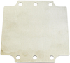 Enclosure Panel, 4.27x4.33, Aluminium; Panel Type Bud Industries -- 73Y0846