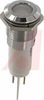 Indicator,Pnl-Mnt;LED IND 16MM 130VAC FLAT WHT BRIGHT CHROME - 70011664 - Allied Electronics, Inc.