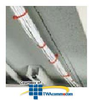 HellermannTyton 8" Low Smoke Red Cable Ties (Pkg of.. - T50R2HALC2 - TelephoneStuff.com