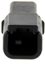 Rectangular Connectors, Heavy Duty - DTM Series - DTMH04-2PA - LADD Distribution