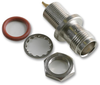 Rf / Coaxial Connector, Tnc Coaxial, Straight Bulkhead Jack, Solder, 50 Ohm, Beryllium Copper Rohs Compliant Radiall - 97K9291 - Newark, An Avnet Company