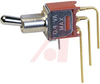 Switch, Toggle, TINY, ON-NONE-ON, PC Terminal/VERTICAL RIGHT ANGLE MOUNTING,DPDT - 70128501 - Allied Electronics, Inc.