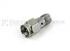 SMA Male (Plug) to SMA Female (Jack) Adapter, Passivated Stainless Steel Body, 1.2 VSWR - SM4972 - Fairview Microwave Inc.
