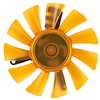 2.40 Watt (W) Power PLD06010B-C Series Type C Frameless Fan - PLD06010B12L-C - Pelonis Technologies, Inc.