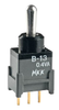 Process Sealed Subminiature Antistatic Toggles - B13JP - NKK Switches
