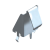 THM Leaf Spring Battery Contact - 590 - Keystone Electronics Corp.