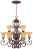 81589-BWG Mid. Chandeliers-Glass Up - 426920 - Capital Lighting, Inc.
