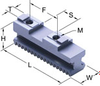 Metric Tongue & Groove - Base Jaws - GBK160 - Dillon Manufacturing, Inc.