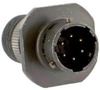 Circular Connector Receptacle, Size 10, 6 Position, Cable; Product Range Amphenol Industrial - 98F9229 - Newark, An Avnet Company