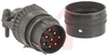 connector, metal circular, str plug w/cable clamp, size 16, 8 #16 solder pin con - 70143451 - Allied Electronics, Inc.