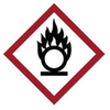 Brady B-7541 White / Black / Red Diamond Polyester Chemical Hazard Label - 2 in Width - 2 in Height - 121205 - 662820-54705 - R. S. Hughes Company, Inc.