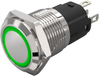 Panel Indicator, Green, 24V, Solder; Led Color Eao - 60AC7252 - Newark, An Avnet Company