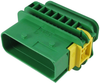 Automotive Housing, Plug, 18Pos, Green Rohs Compliant Te Connectivity - 74AJ9505 - Newark, An Avnet Company