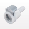 APC Series Coupling Body, Straight Thru In-Line Acetal Hose Barb -- APC17006 - Image
