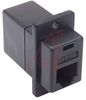 CPLR PNL MNT 6X4 STRAIGHT BLK - 70126575 - Allied Electronics, Inc.