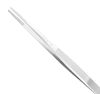 Excelta Three Star Utility Tweezers 21-6-SA - Stainless Steel Straight Broad Strong Tip - 0.08 in Tip Width - 6 in Length - 0.04 in Thick - EXCELTA 21-6-SA - R. S. Hughes Company, Inc.
