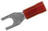 Terminal, Spade/fork, #6, Crimp, Red; Product Range Amp Te Connectivity - 26R1515 - Newark, An Avnet Company