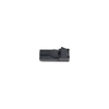 Electronic Slide Bolt, Side Mount, Left Bolt Position, 24 Volts, Plastic, Black -- EM-10-23-410 - Image