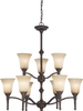 60-4249 Mid. Chandeliers-Glass Up - 645399 - Capital Lighting, Inc.