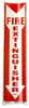 Brady Bradyglo B-324 Polyester Fire Equipment Sign - 4 in Width x 14 in Height - Glow in the Dark - TEXT: FIRE EXTINGUISHER - SV144G - 754473-47179 - R. S. Hughes Company, Inc.