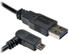 Universal Reversible USB 2.0 Cable (Reversible A to Right-angle 5Pin Micro B M/M), 6-ft. -- UR050-006-RAB - Image