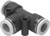 Push-in T-connector - QBT-1/4T-U - Festo Corporation