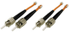 3 Meter Fiber Optic Cable, Duplex ST-ST - 43-182 - Computer Network Accessories, Inc.